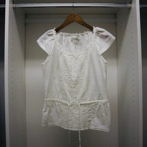 Beautiful beachy summer white top